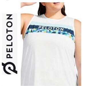 Peloton Muscle Tank Slashed Back Women's Size S
